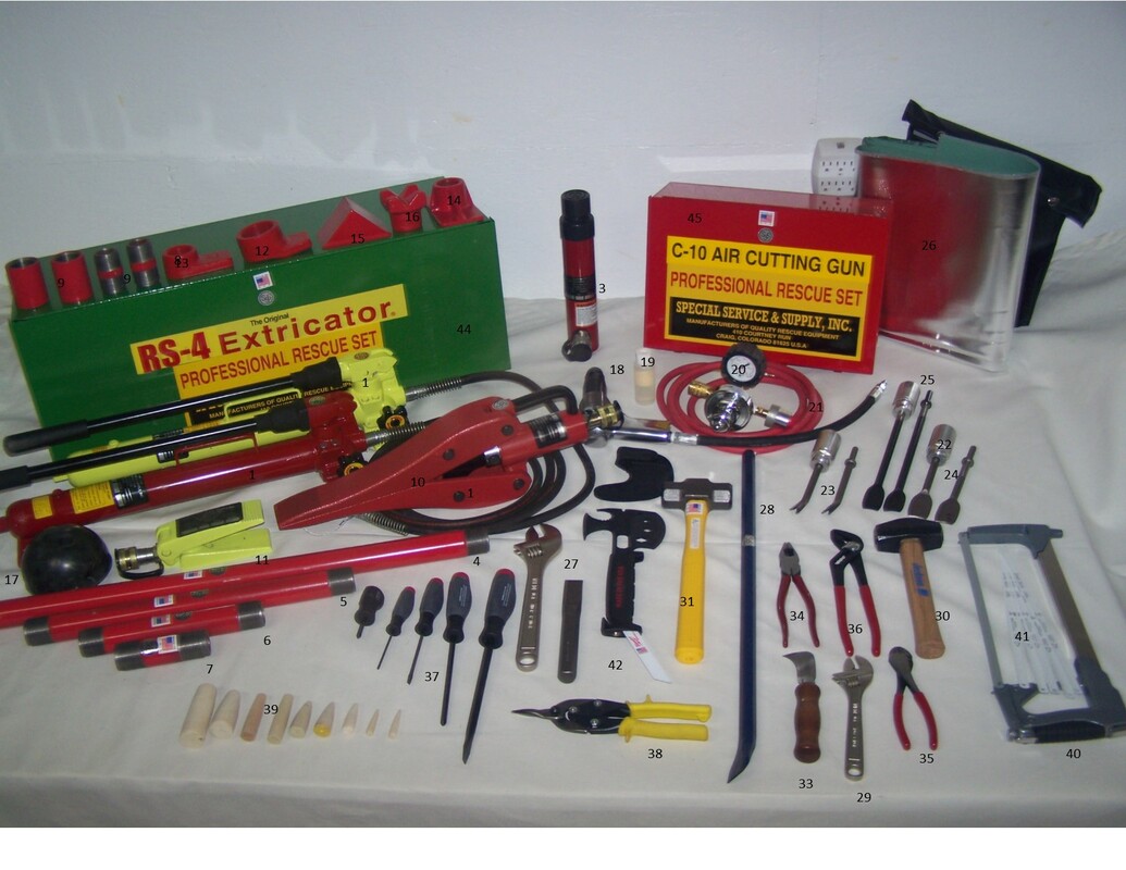 RS-4 Aircraft Rescue Tools - Special Service and Supply